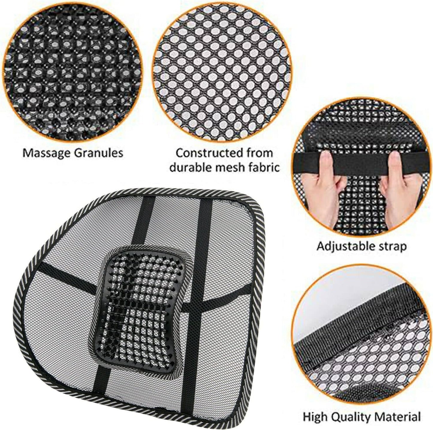HCM Mesh Back – Soporte Lumbar