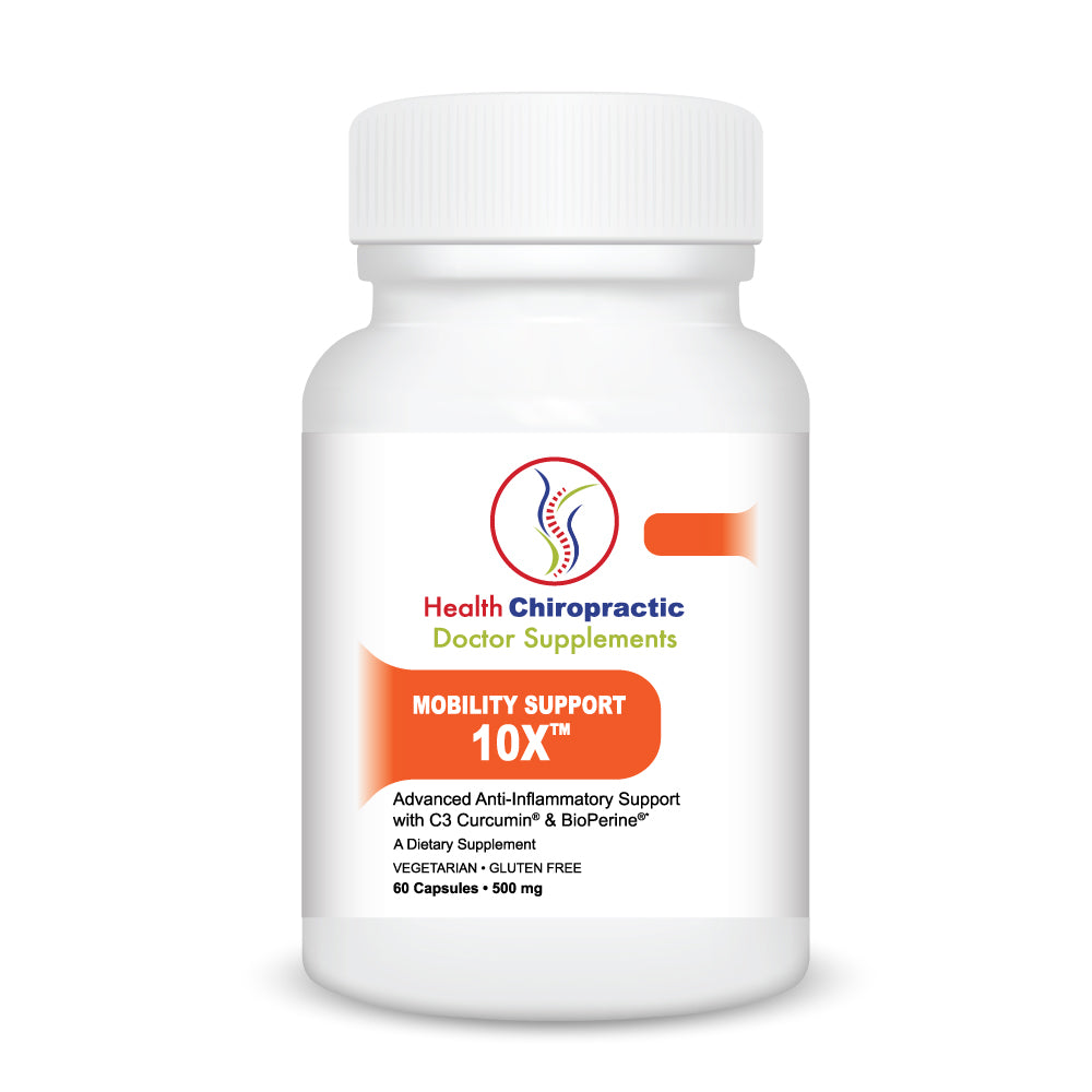 Frasco de Mobility Support 10X, 60 cápsulas, HCM Supplies